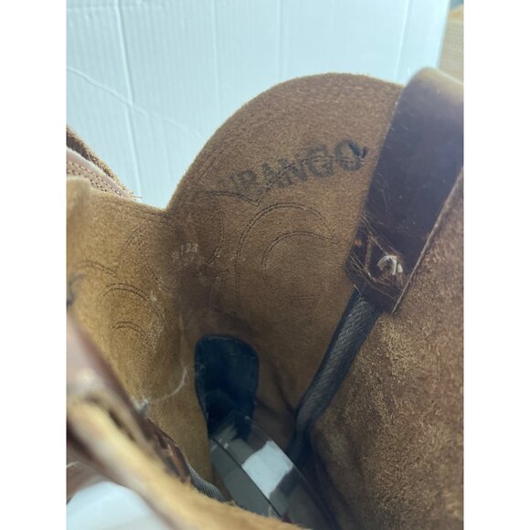 Durango Women's Cowboy‎ Boots Brown Leather Distressed Slouch Boots Size 7.5 - Picture 9 of 10